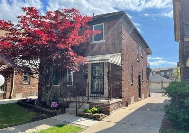 Brick colonial sold in the Martin Park neighborhood of Detroit Michigan