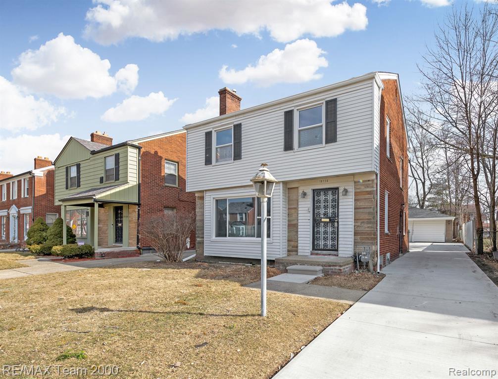 Sold brick colonial at 19136 Coyle Street in Detroit where FHA buyer won a bidding war