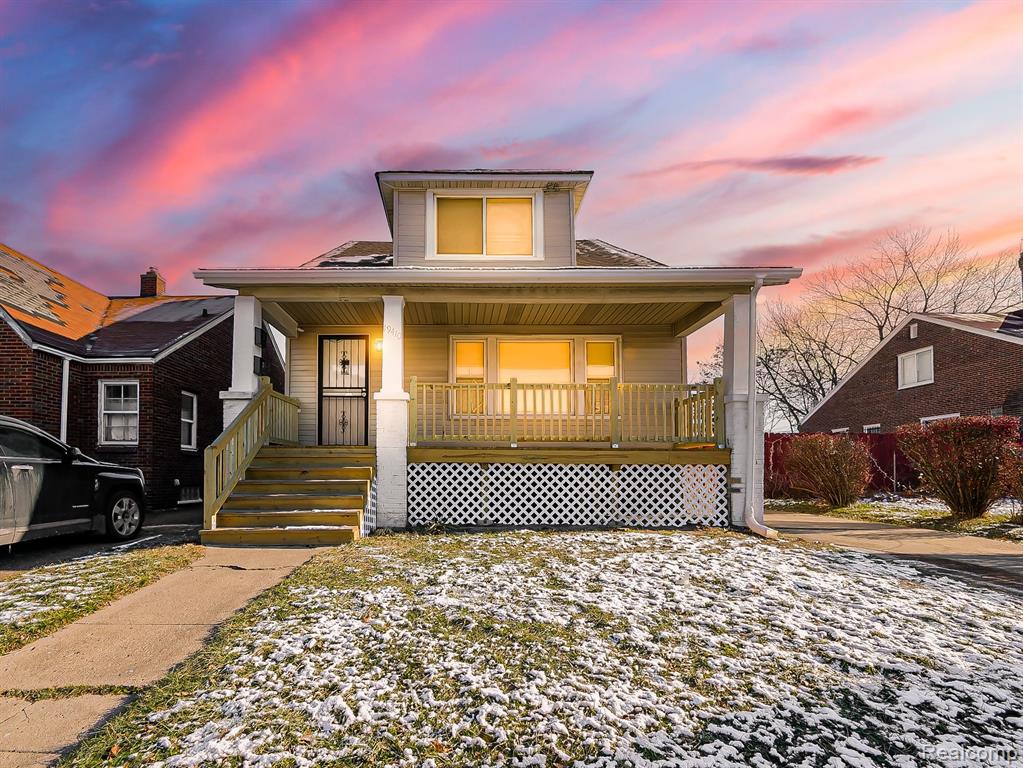 Sold duplex at 19410 Cliff Street in Detroit Michigan