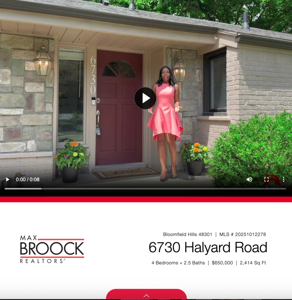 Designed Living Real Estate West Bloomfield Mi Screenshot 2025 06 27 At 6.43.44 pm