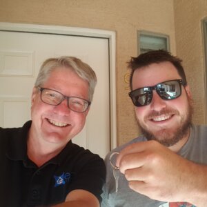 Your Phoenix Real Estate Guide Scottsdale Az Tom Handing Over Keys To Home Buyer