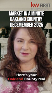 Joyce England Market in a Minute Oakland County December 2025