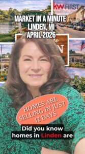 Linden MI Market in a Minute Youtube video April 2026