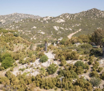 Rainbow Heights Fallbrook landscape with rolling hills and panoramic views
