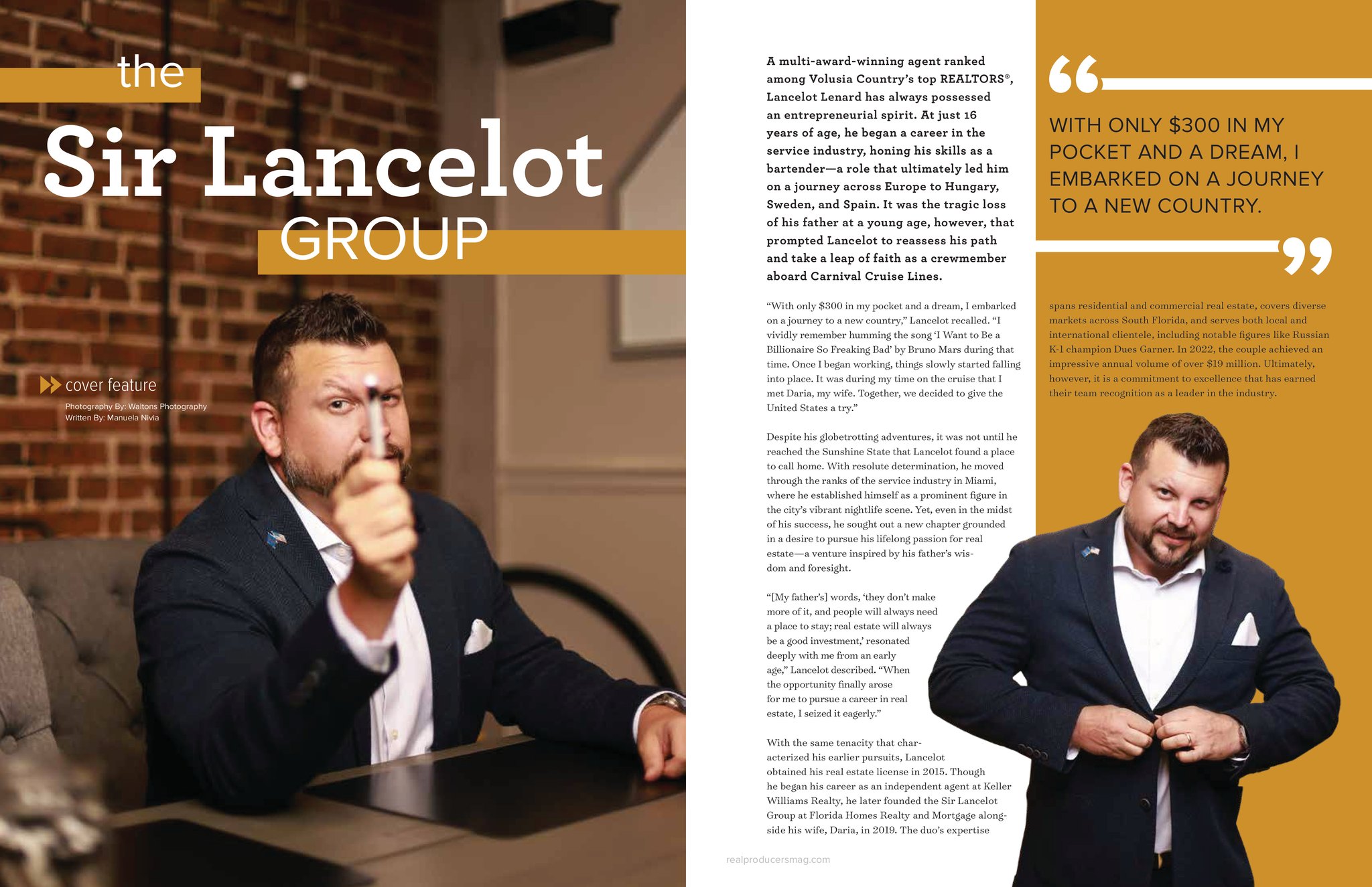 The Sir Lancelot Group Port Orange Fl Real Producers 2