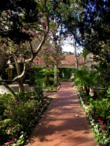 Hotel Bel-Air courtyard