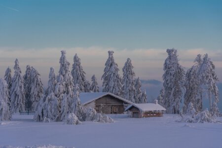 Winter, House