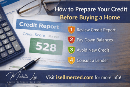 Michelle Loy Merced Ca How To Prepare Credit For Homebuying