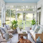 Bonnie Sue Bevans Kent Ct Haint Blue Southern Living Farmhouse