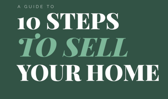 10 steps to sell your home guide