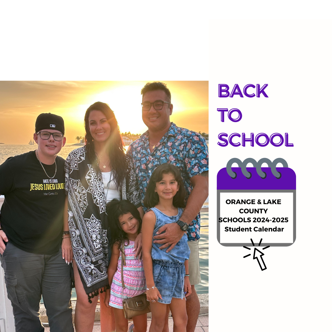 BACK-TO-SCHOOL; ORANGE COUNTY SCHOOLS 2024-2025 Student Calendar | Ashley  Pun