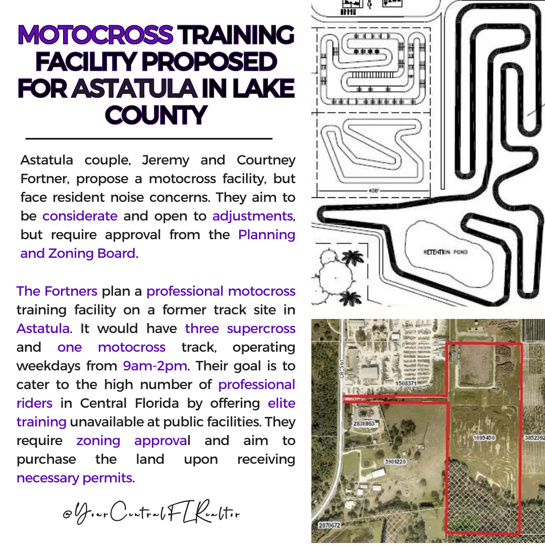 Motocross Training Facility Proposed in Astatul Ashley Pun