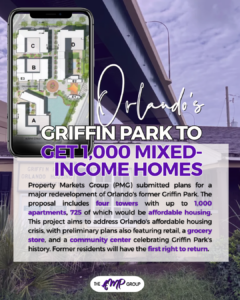 Ashley Pun Winter Garden Fl Gs Onepager Orlandos Griffin Park To Get 1000 Mixed Income Homes 1